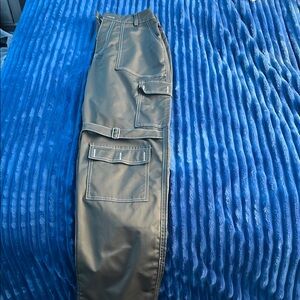SHEIN Black Cargo Pants Utility Style